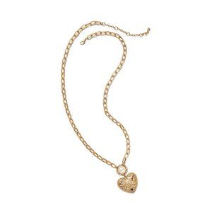 cabi Heart of Gold Necklace and Earrings